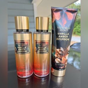 Victoria’s Secret Vanilla Amber Bourbon Set